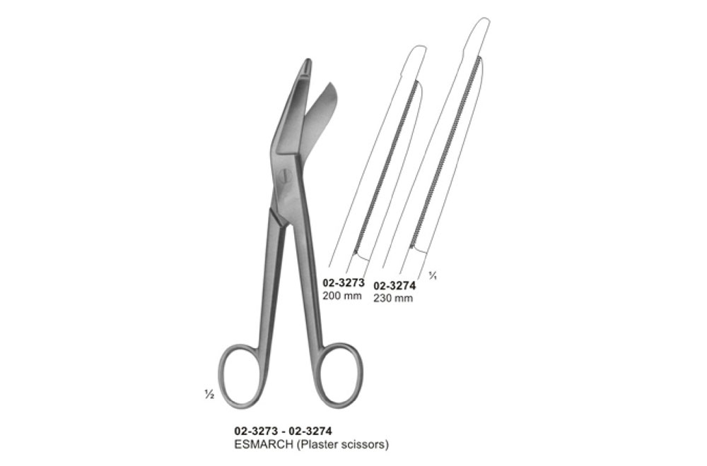 Esmarch ( Plaster Scissors )